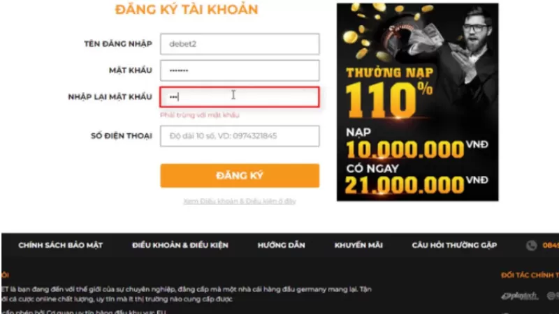 Đăng ký cực nhanh chỉ trong 1 vài phút thực hiện Đăng ký cực nhanh chỉ trong 1 vài phút thực hiện