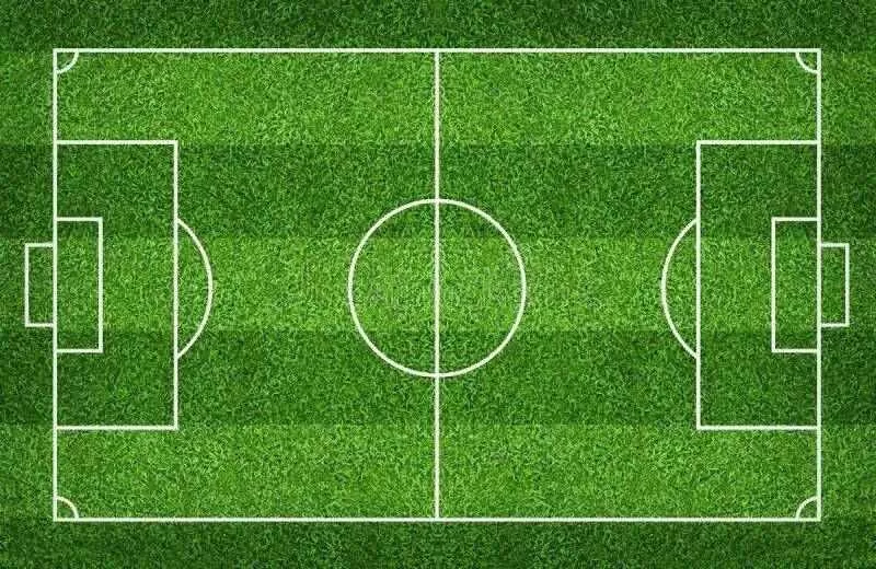 Cấu tạo cơ bản chuẩn của sân bóng 11 người Cấu tạo cơ bản chuẩn của sân bóng 11 người