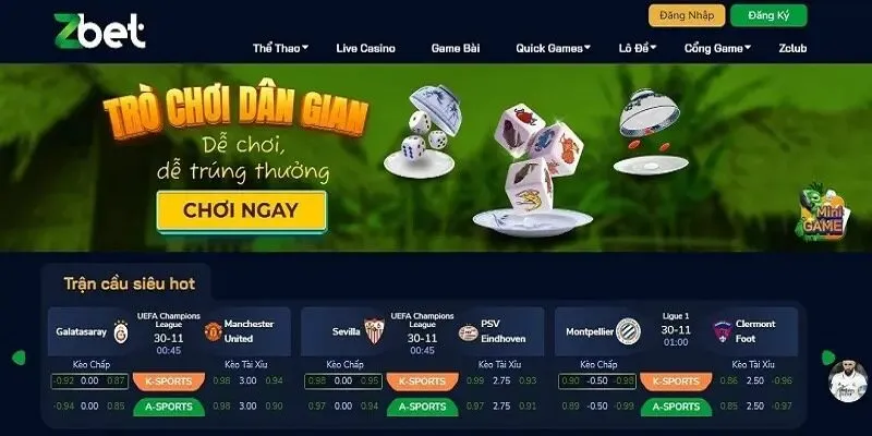 Zbet - Vua nhà cái nổi bật từ châu Mỹ